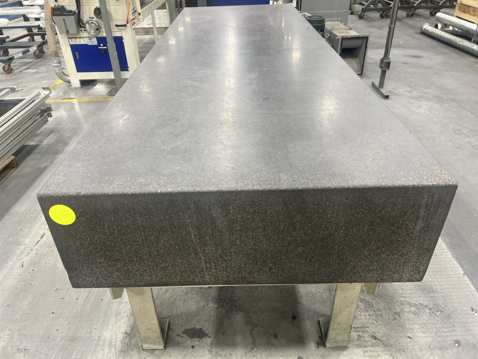 Granite Surface Plate on Steel Base, 12' x 4' x 16"Thick - Image 3 of 3