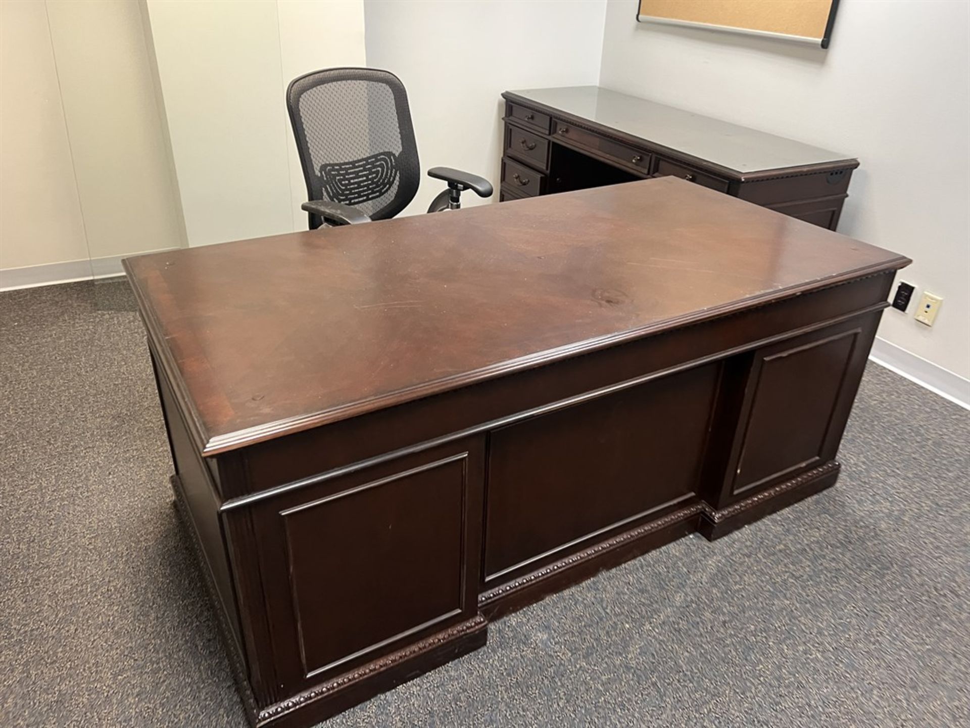 Contents of Office, Desk, Book Shelf, White Board, and Side Table (BUILDING 32) - Image 2 of 3