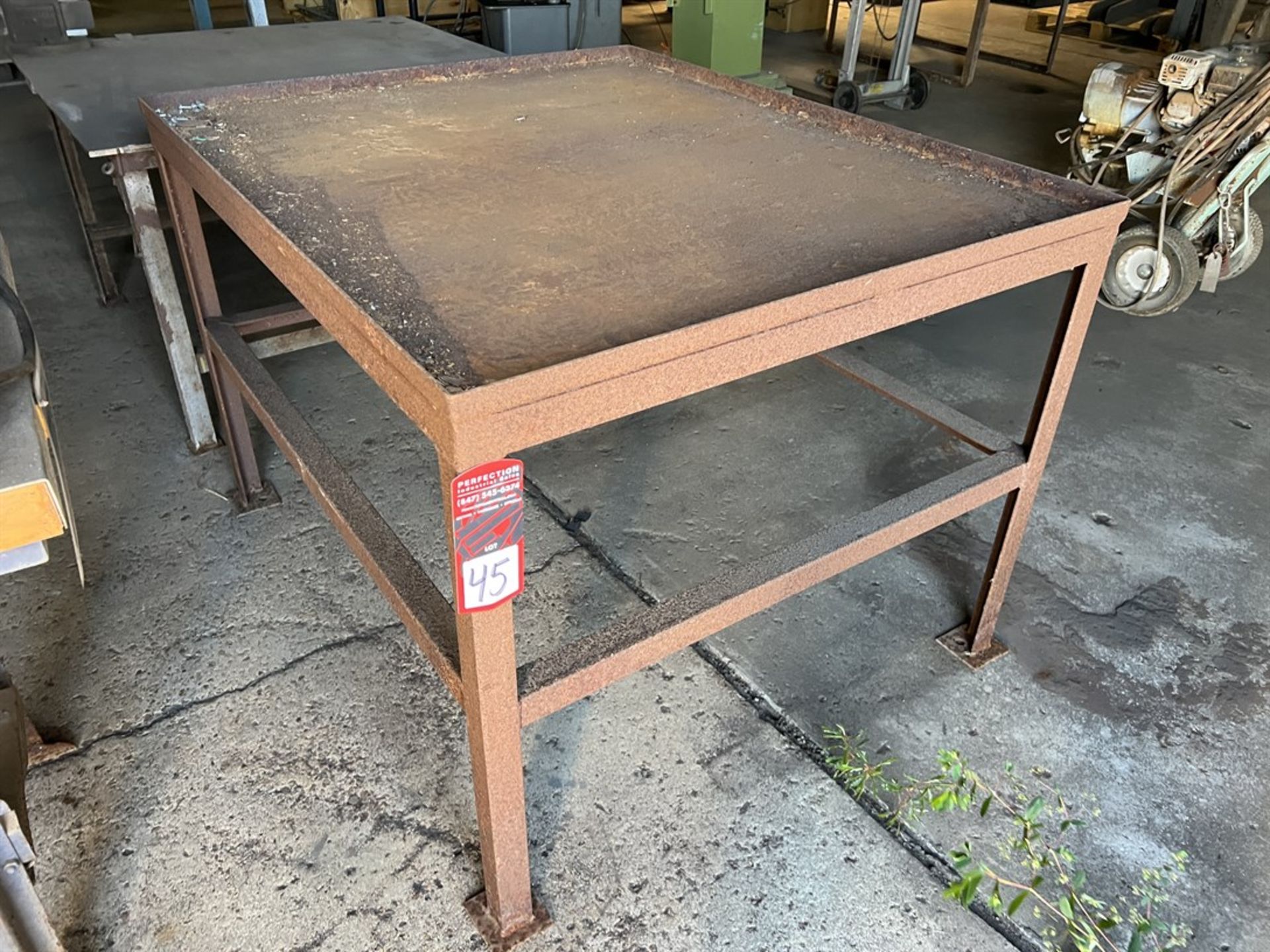Steel Table, 4' x 4' (Building 39)