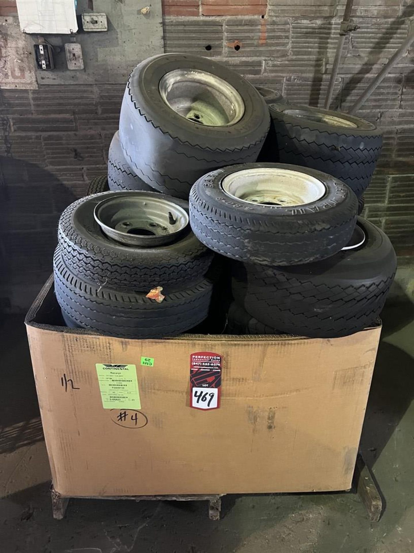 Lot of Spare Taylor Dunn and Golf Cart Tires (Building 39) - Image 3 of 3
