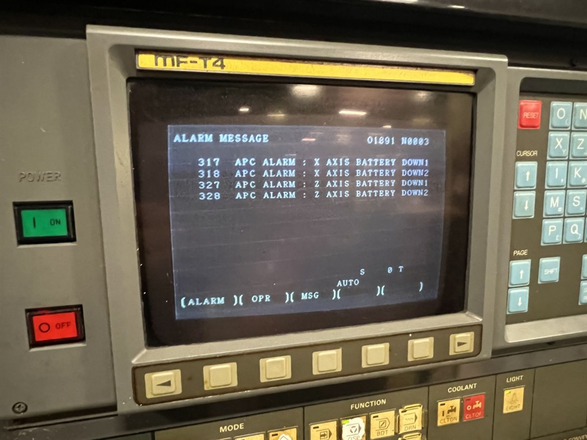 MORI SEIKI SL-25 B5 CNC Turning Center, s/n 5144, Collet Chuck, MF-T4 Control, Chip Conveyor, - Image 8 of 12