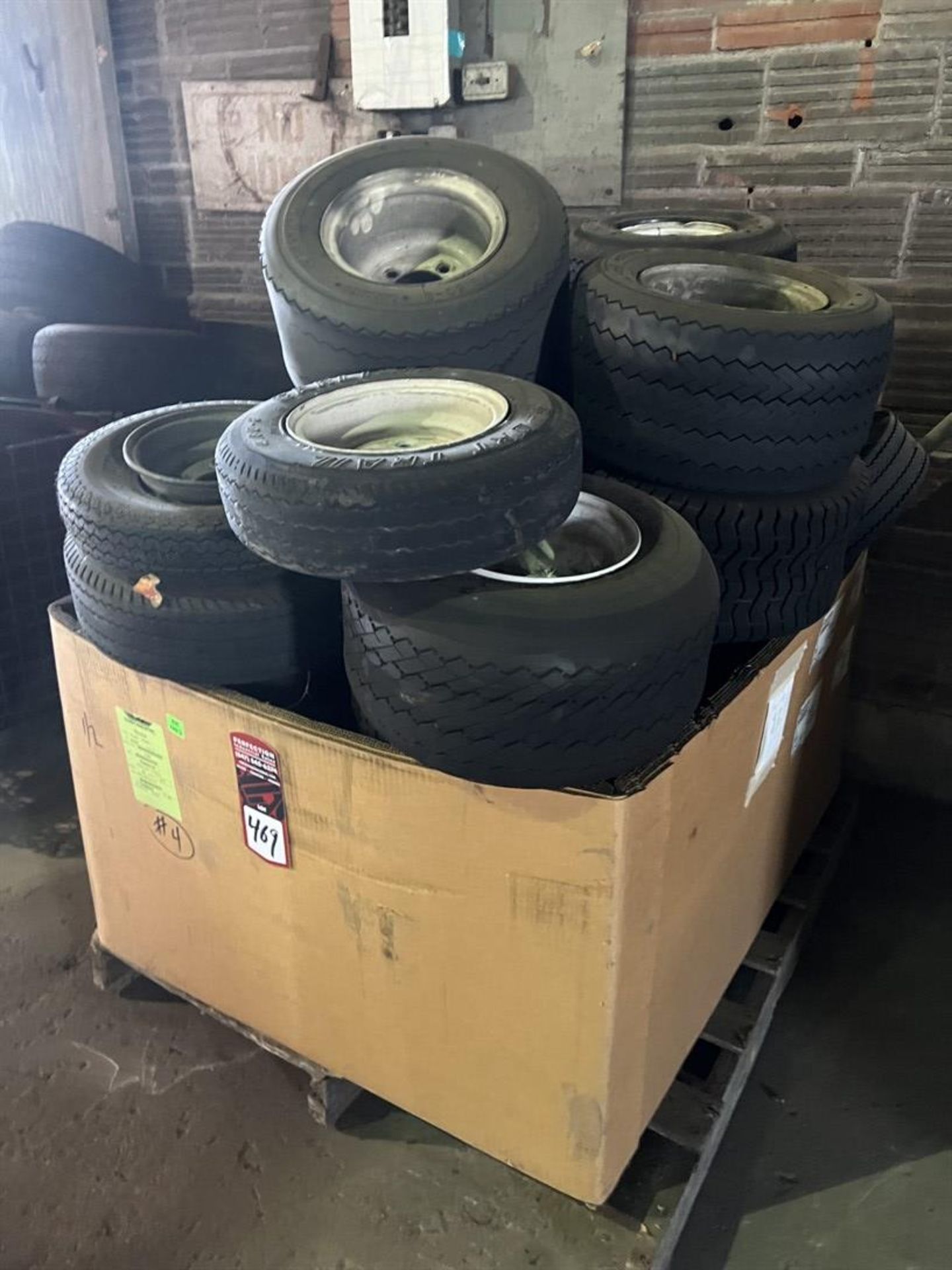 Lot of Spare Taylor Dunn and Golf Cart Tires (Building 39) - Image 2 of 3