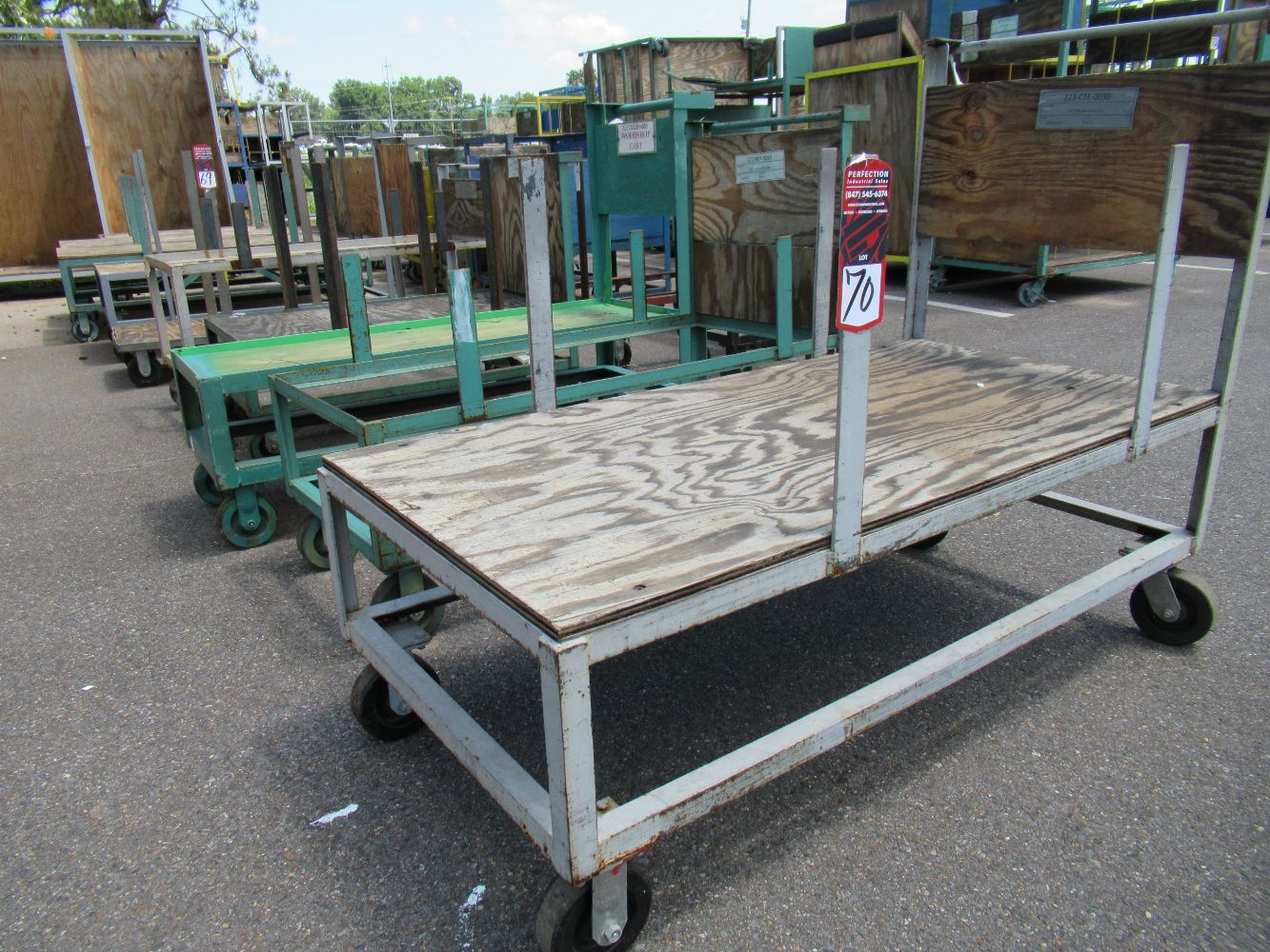 Shop Equipment - Storage Racks, Flatbed Carts, Tables & More Surplus to The Delfield Company