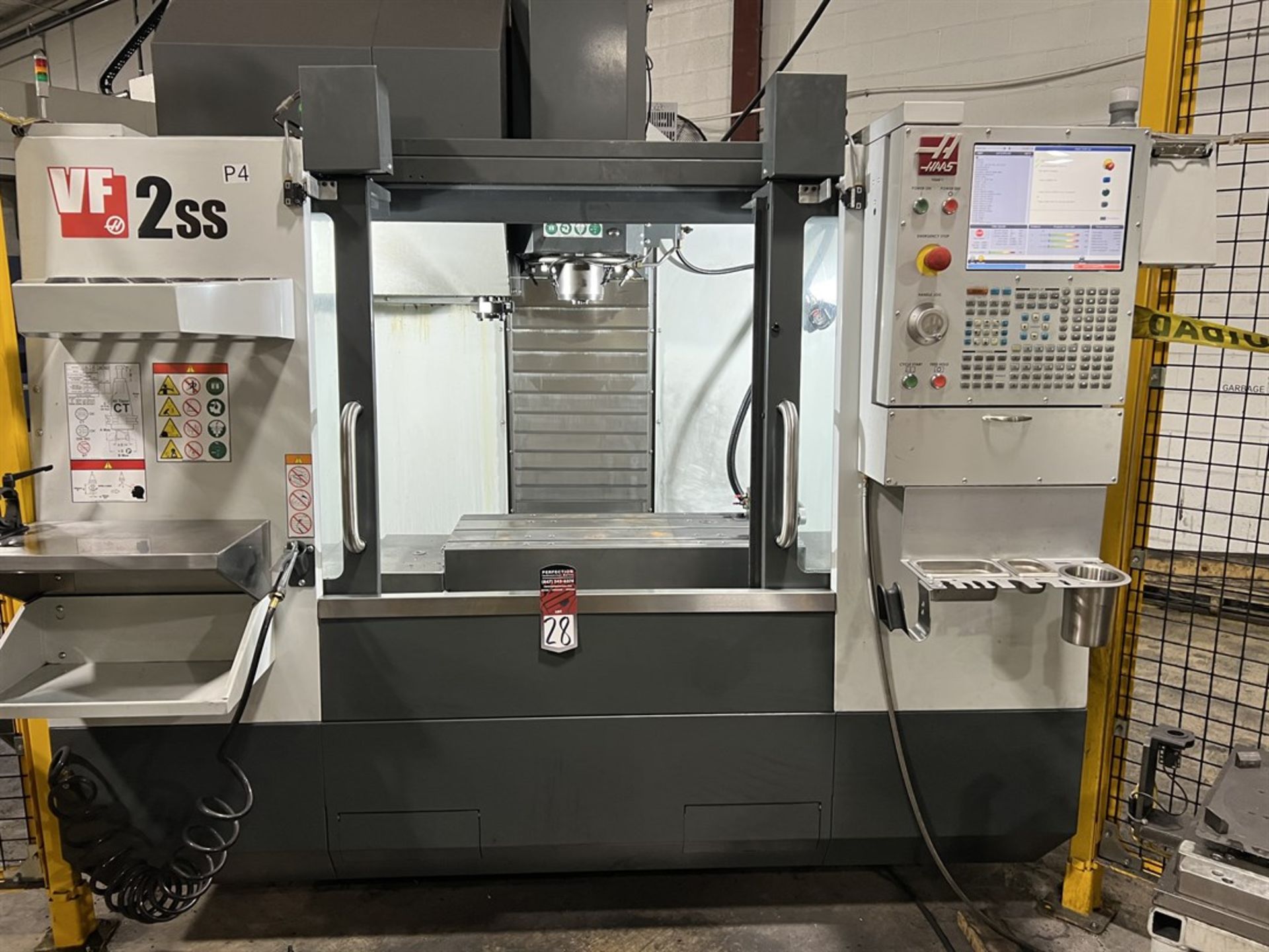 2020 HAAS VF-2SS Vertical Machining Center, s/n 1177545, 30"X, 16"Y, 20"Z, 36" x 14" Table, 4-24" - Image 2 of 11