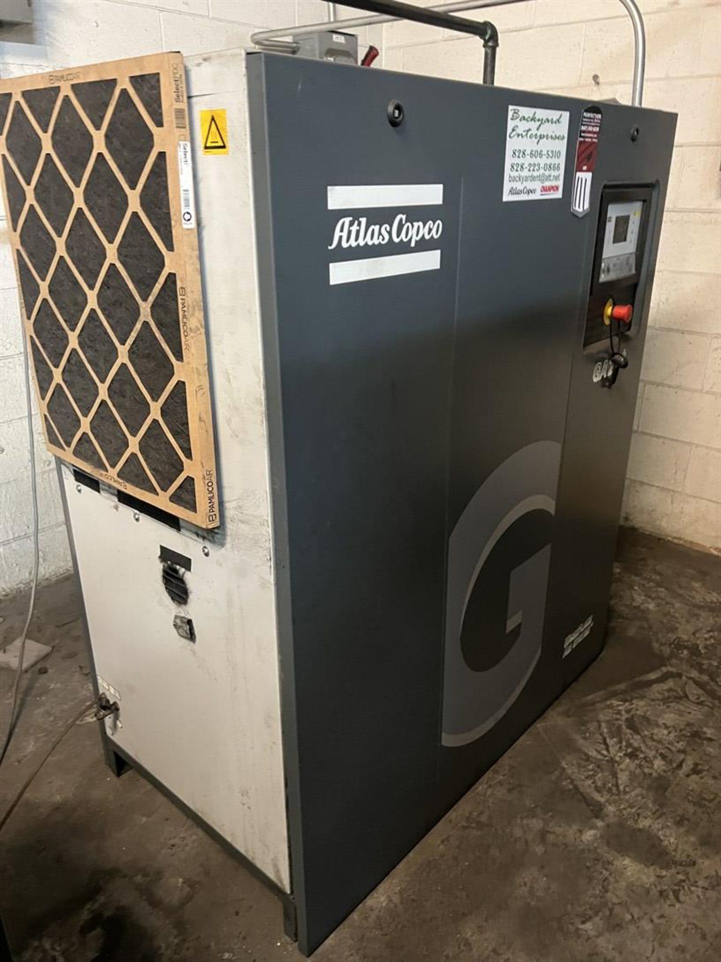 2018 ATLAS COPCO GA22+ Air Compressor, s/n API333665, 30 HP, 157 PSI, - Image 3 of 3