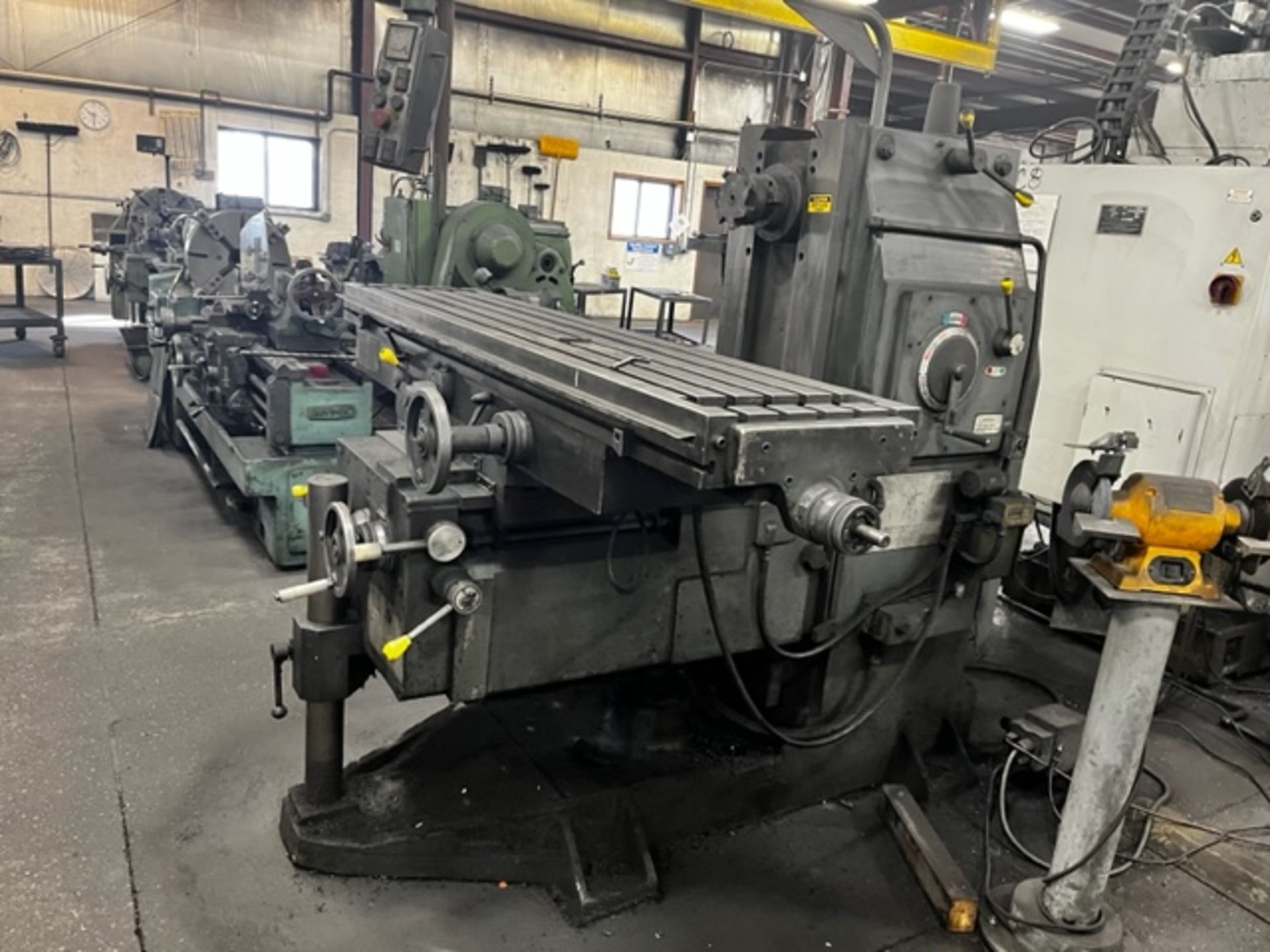 PPW Horizontal Mill, 16" x 72" Table, (Machine Located 290 Industrial Drive, Waupaca, WI 54981)