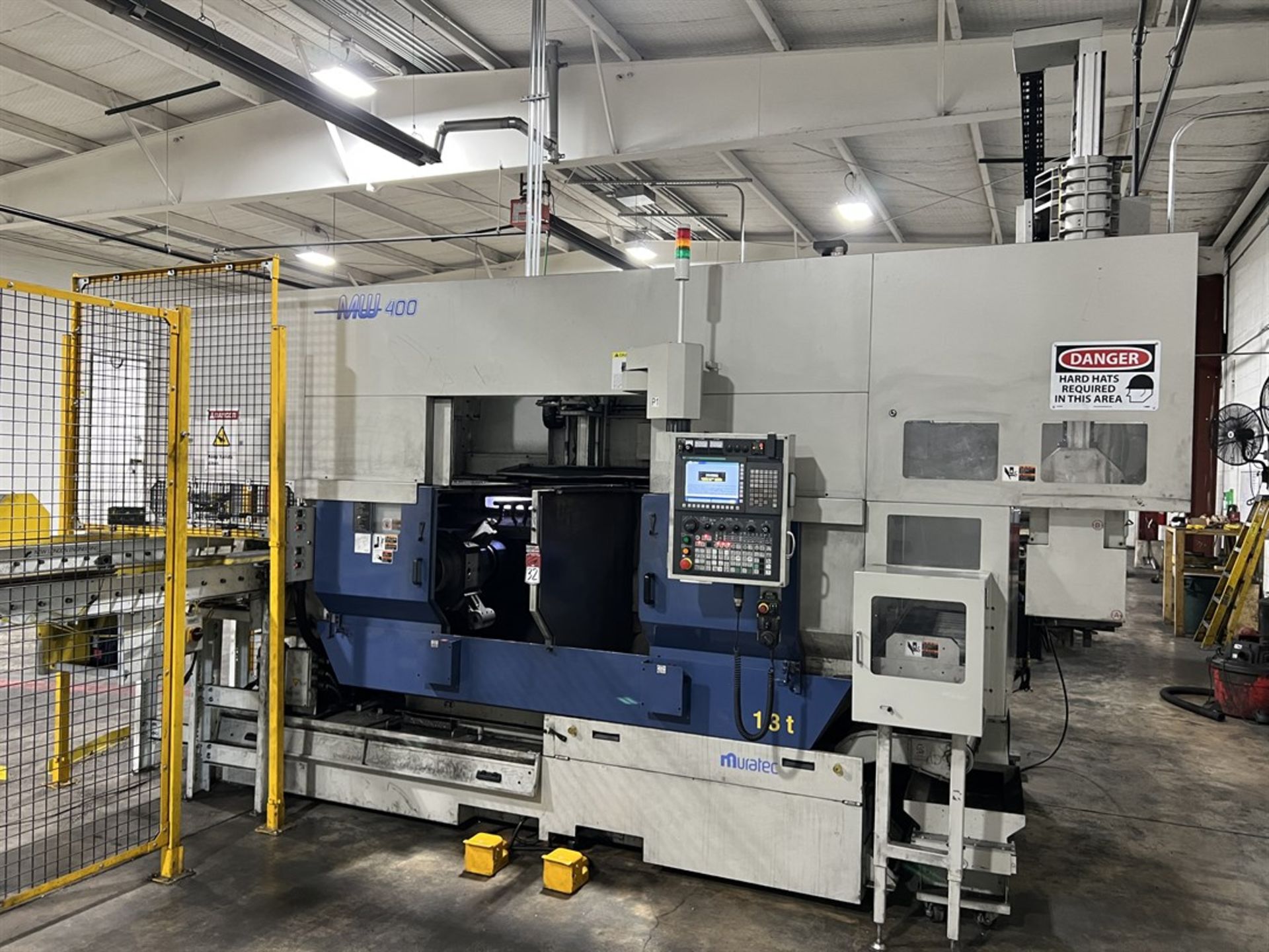 2020 MURATEC MW400 Dual Spindle Turning Center w/ Gantry Loader, s/n 19KX302720001, Muratec-Fanuc