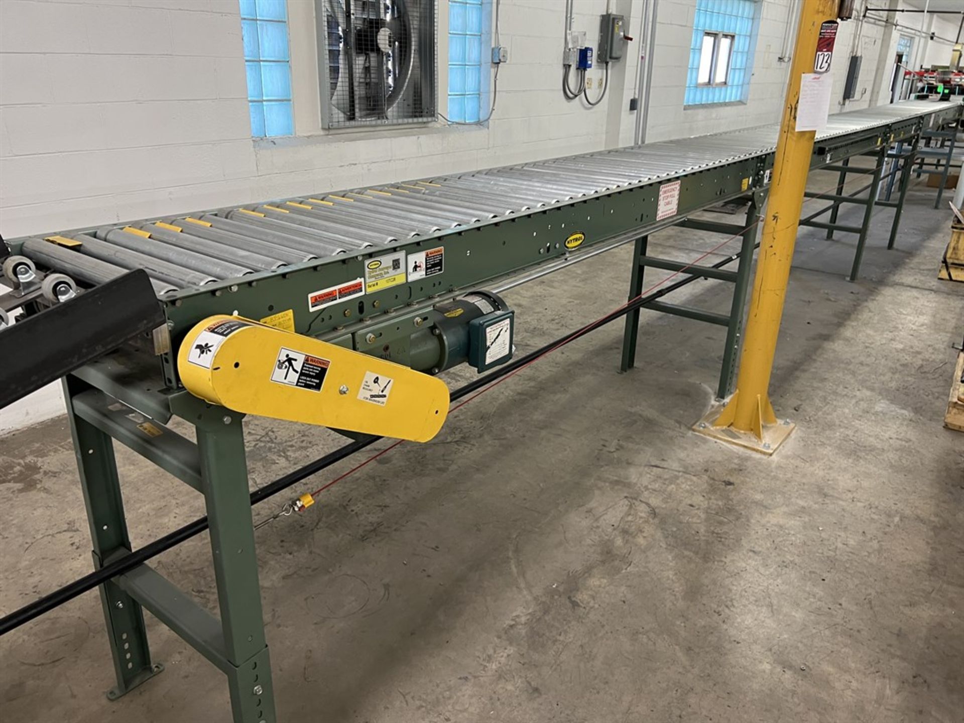 HYTROL Power Roller Conveyor, 21"W x 36'L - Image 3 of 3