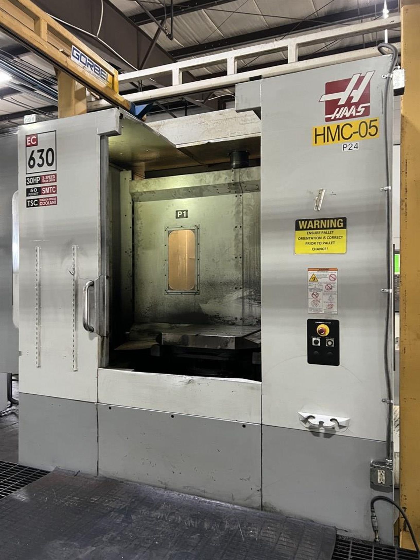 2008 HAAS EC-630 4-Axis Dual Pallet Horizontal Machining Center, s/n 2052680 - Image 2 of 10