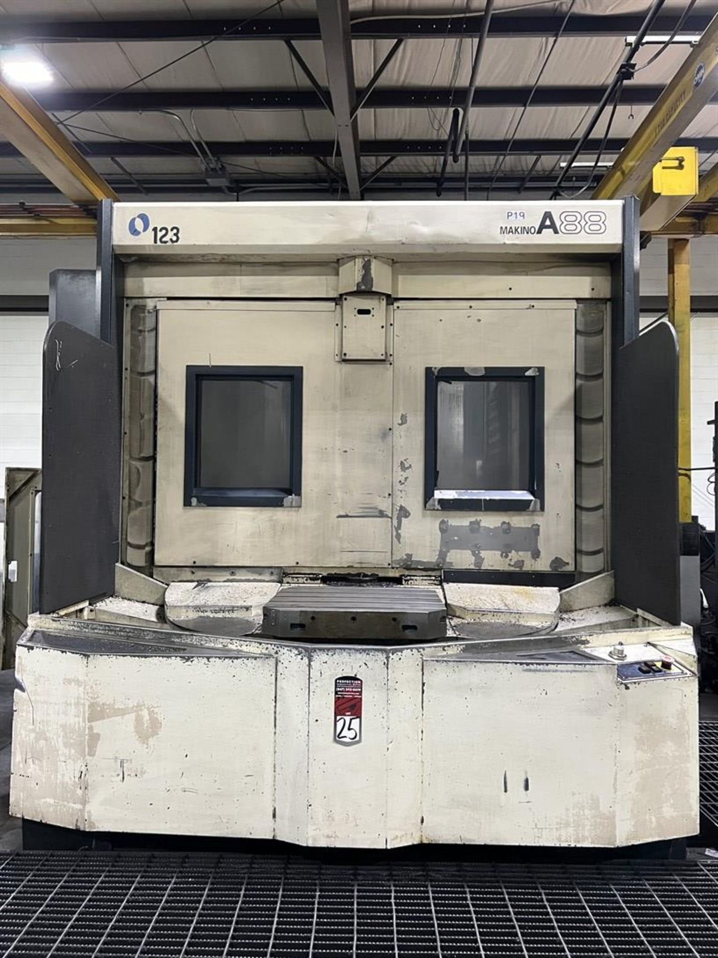 2000 MAKINO A88 4-Axis Horizontal Machining Center, s/n na, Professional 3 Control, 35.43"X, 31.49"Y - Image 2 of 11