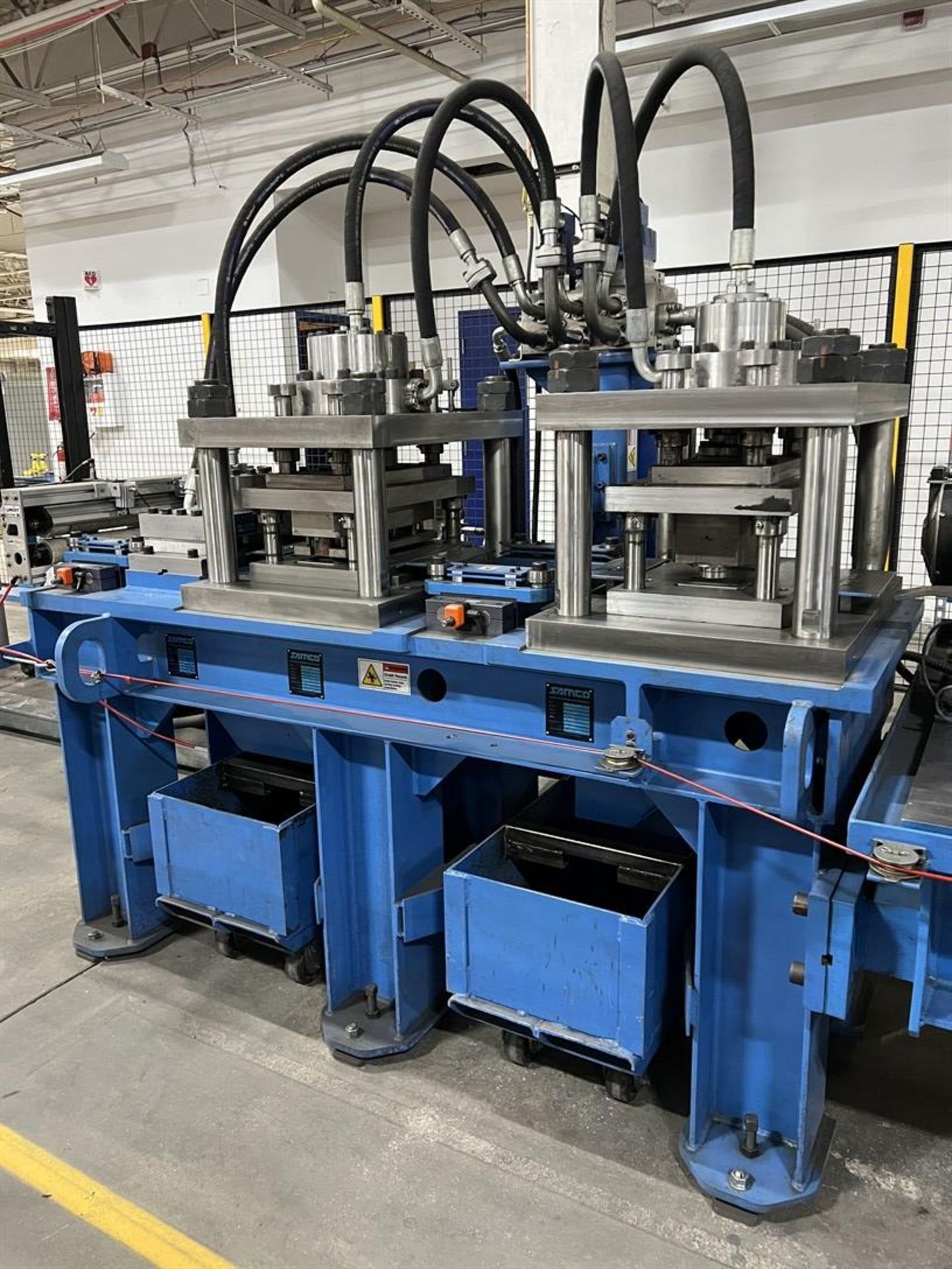 2020 SAMCO 14 Stand Roll Forming Line w/Samco FL 2-1/2-9-16 Flattener, s/n 9791, w/ AMS PLC - Image 5 of 18