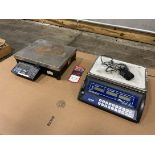 Lot Comprising ULINE LCE-30K Digital Counting Scale and PENNSYLVANIA 7600 Digital Scale