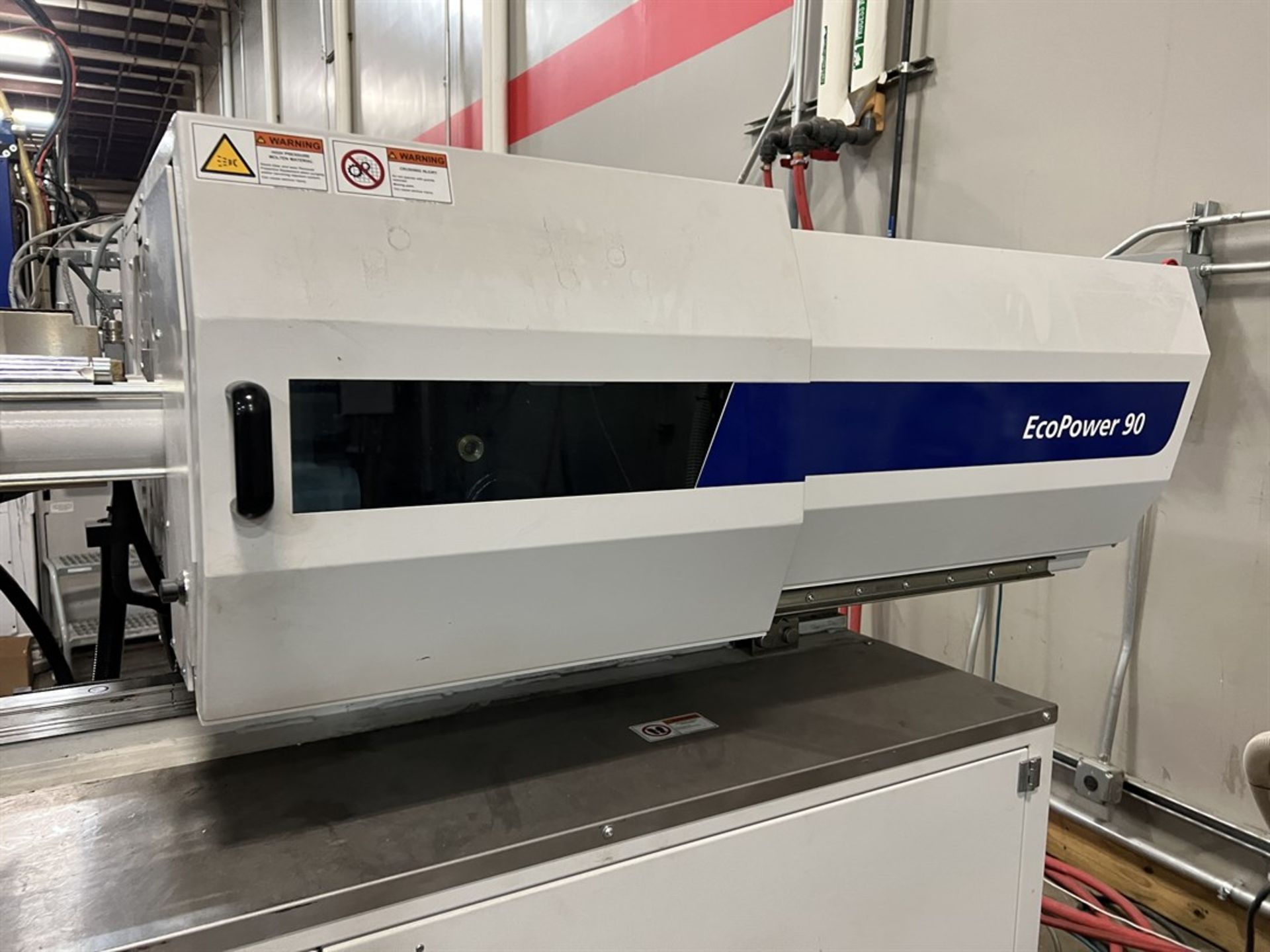 (PRESS ONLY) 2018 WITTMANN BATTENFELD ECOPOWER 90/350 All Electric 90 Ton Injection Molder, s/n 1395 - Image 7 of 8