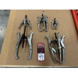Lot of Bearing Pullers