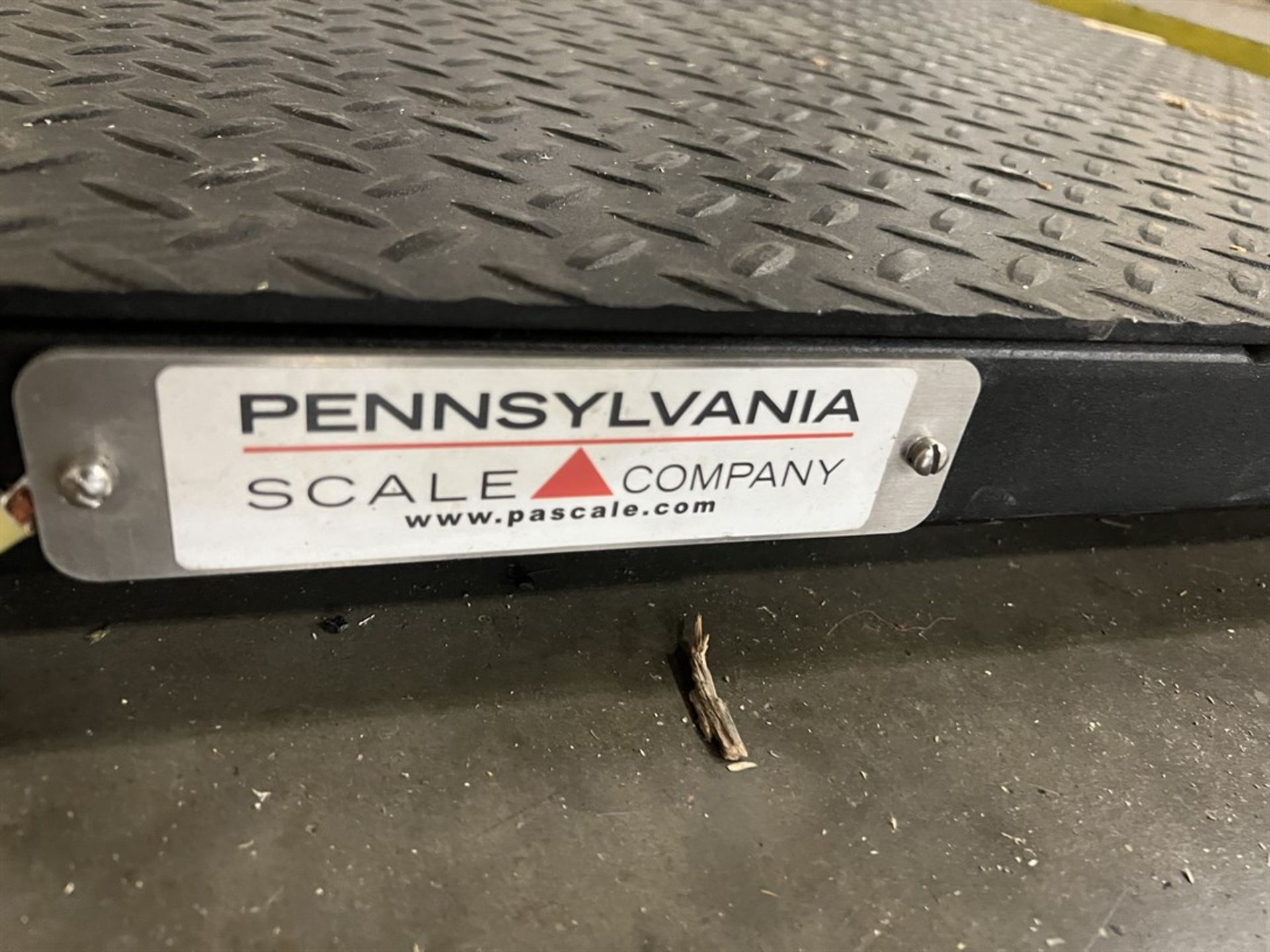 4' x 4' Floor Scale w/ PENNSYLVANIA 7600 Digital Bench Top Scale, 500 Lb. Capacity - Image 4 of 5