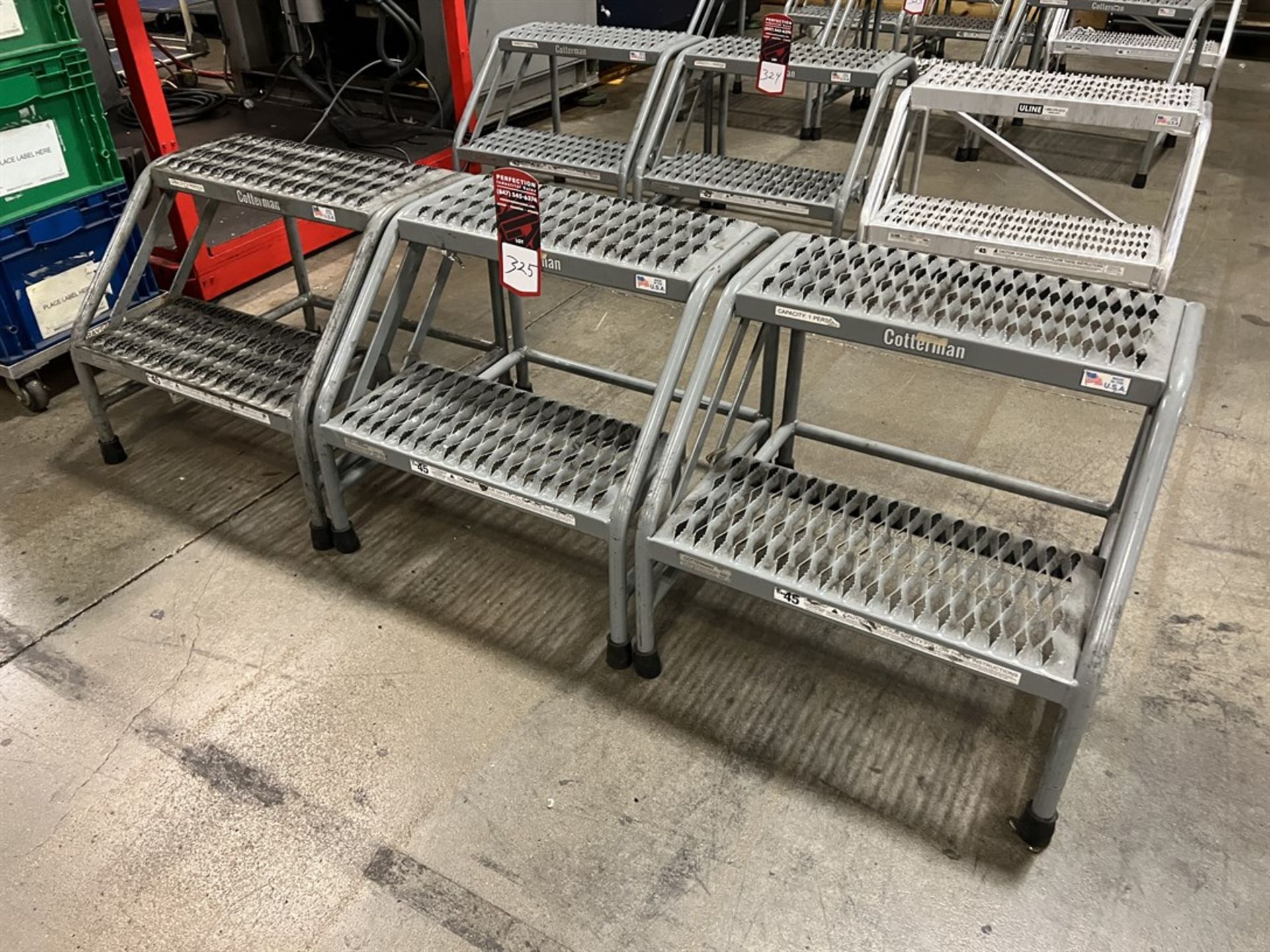 Lot of (3) 2-Step Step Ladders