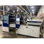 (PRESS & ROBOT) 2015 WITTMANN BATTENFELD ECOPOWER 90/350 All Electric 90 Ton Injection Molder, s/n 1