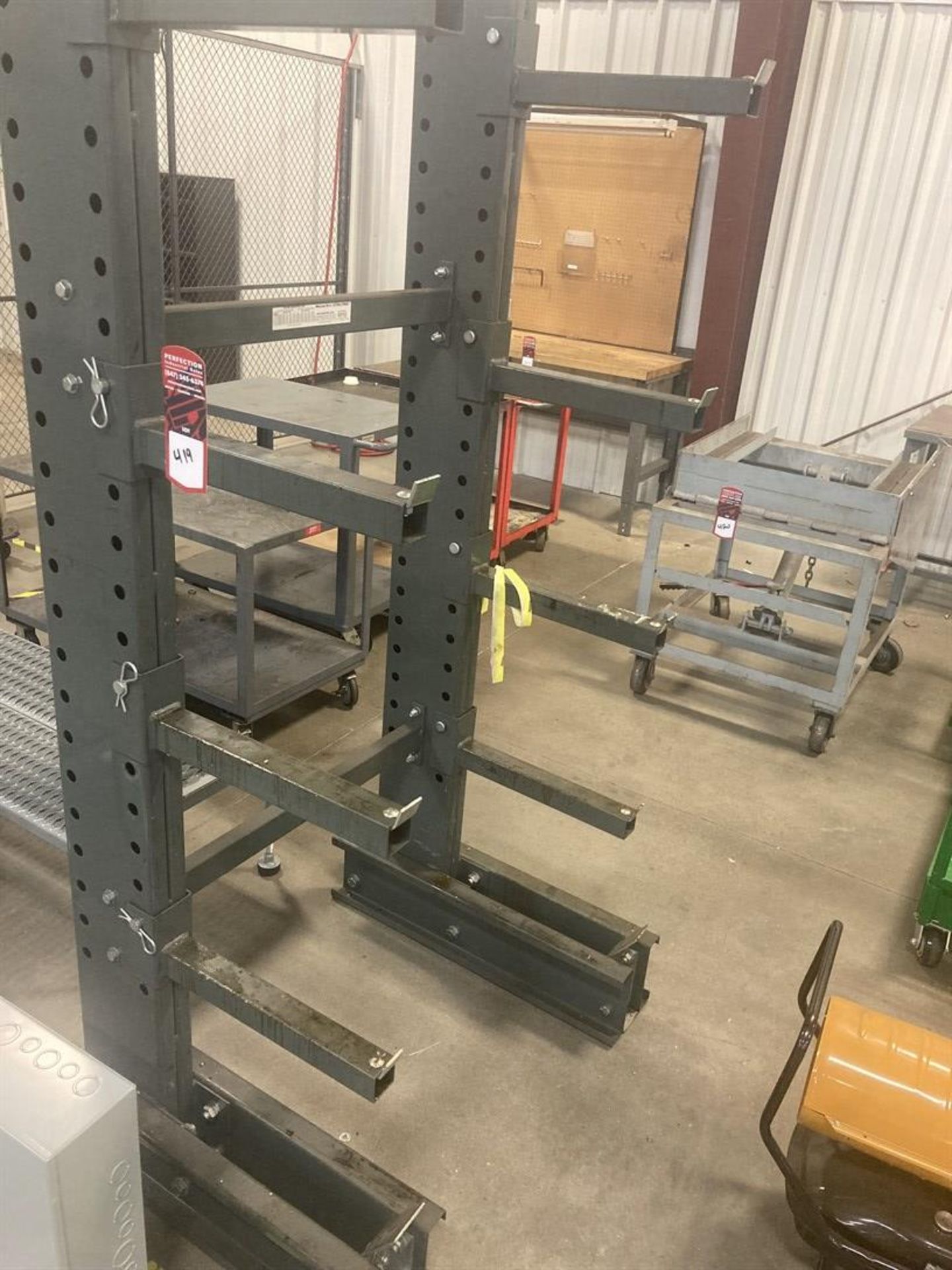 Steel tree Single Sided Cantilever Rack