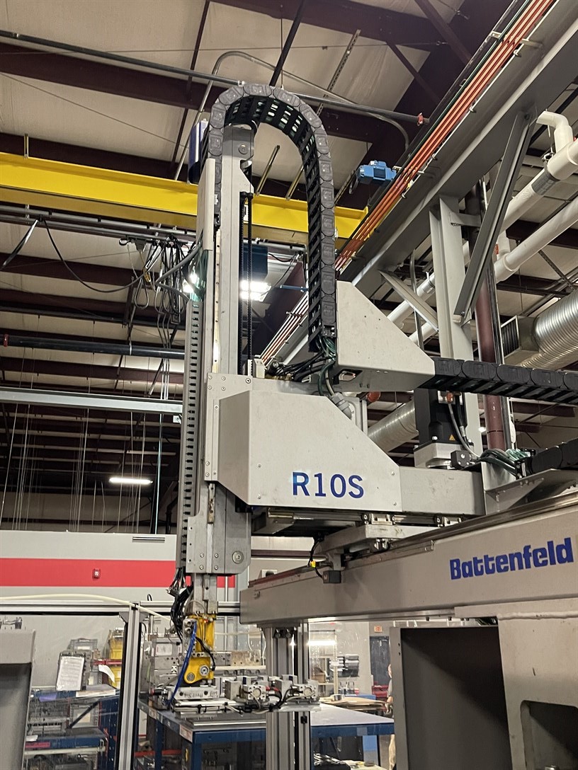 (PRESS & ROBOT) 2006 BATTENFELD HM 160/750 160 Ton Injection Molder, s ...