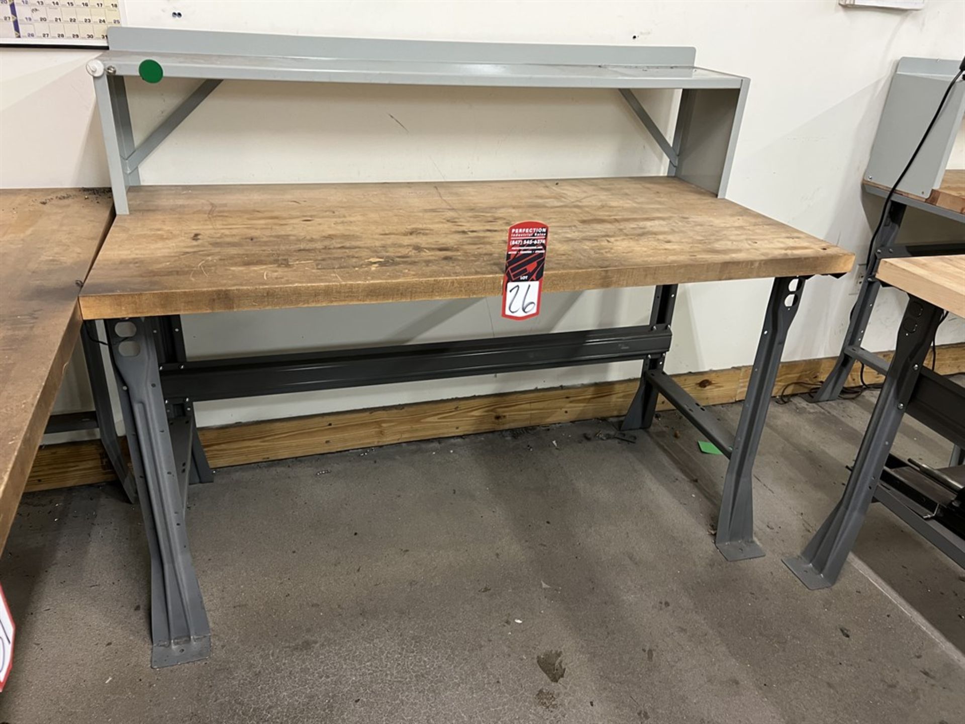 Wood Top Work Bench, 30" x 60"