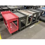 Lot of (5) Shop Carts