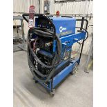 MILLER DYNASTY DX TIG RUNNER Tig Welder, s/n KK024356, w/ Miller Coolmate 3 Chiller