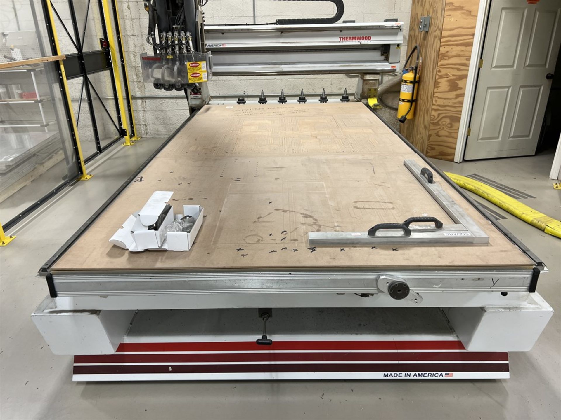 2008 THERMWOOOD CORP. M45-510 CNC Router, s/n 0S453031108, 3-Axis, 5’ x 10’ Table, 5-ATC, 40 - Image 2 of 18