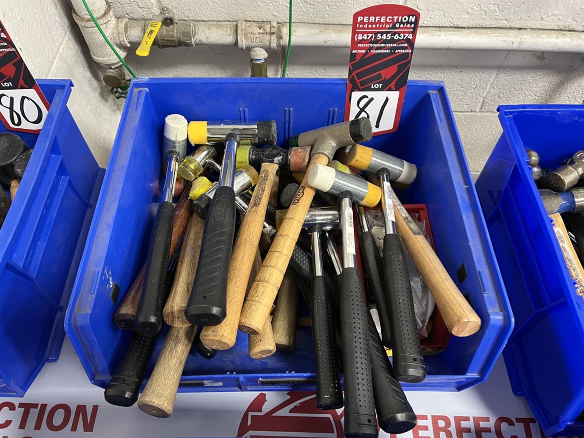 Lot of Assorted Dead Blow Hammers