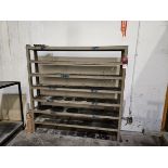 8 Tier Steel Shelf 6' x 1'