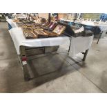 Machinist Steel Bench 3' x 6' w/ Cabinet and 5" Vise