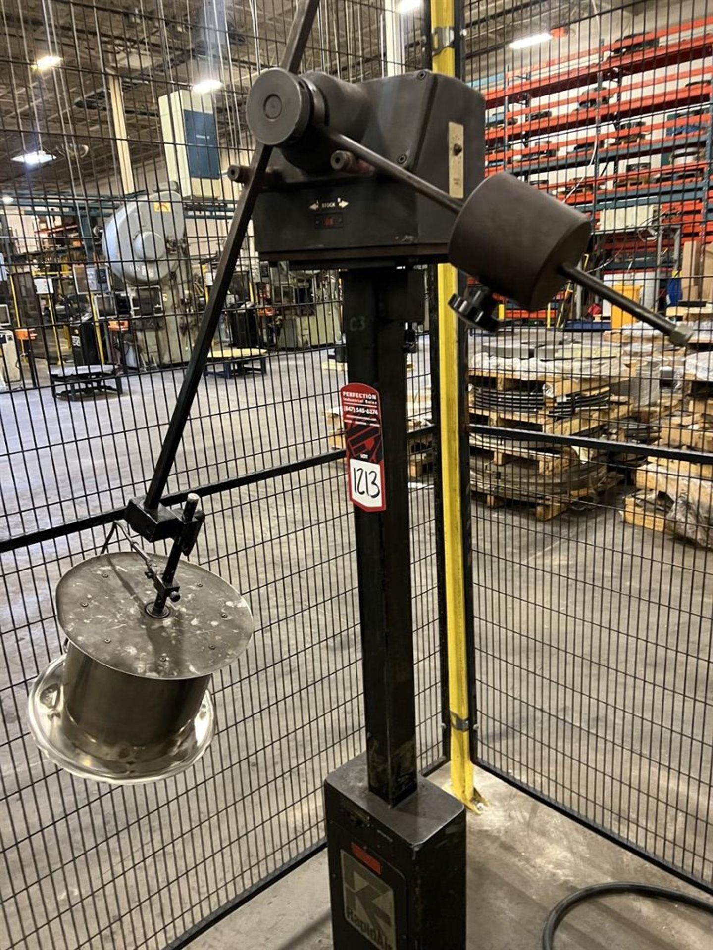 RAPID AIR PMD35 Pallet Reel, s/n 99464, 36" Max Coil Dia, 4" Max Coil Width, 3500 Lb. Max Coil - Image 3 of 4