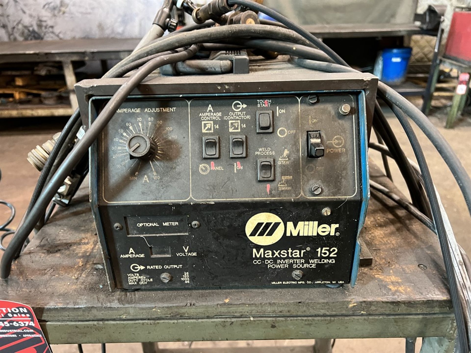 MILLER Maxstar 152 CC/DC Inverter Welding Power Source, s/n KE750402 - Image 3 of 4