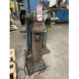 Unknown Make 8" Dual End Pedestal Grinder