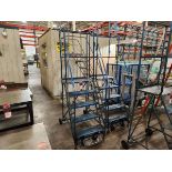 5 Step Rolling Warehouse Ladder