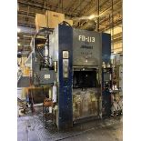 2002 MORI FB-650-FD 650 Ton Fine Blanking Presses, s/n 1596, w/ 12” Servo Feeder, 650 Ton Main,