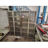 5 Tier Steel Shelf w/ Cage 74" x 20" x 72"