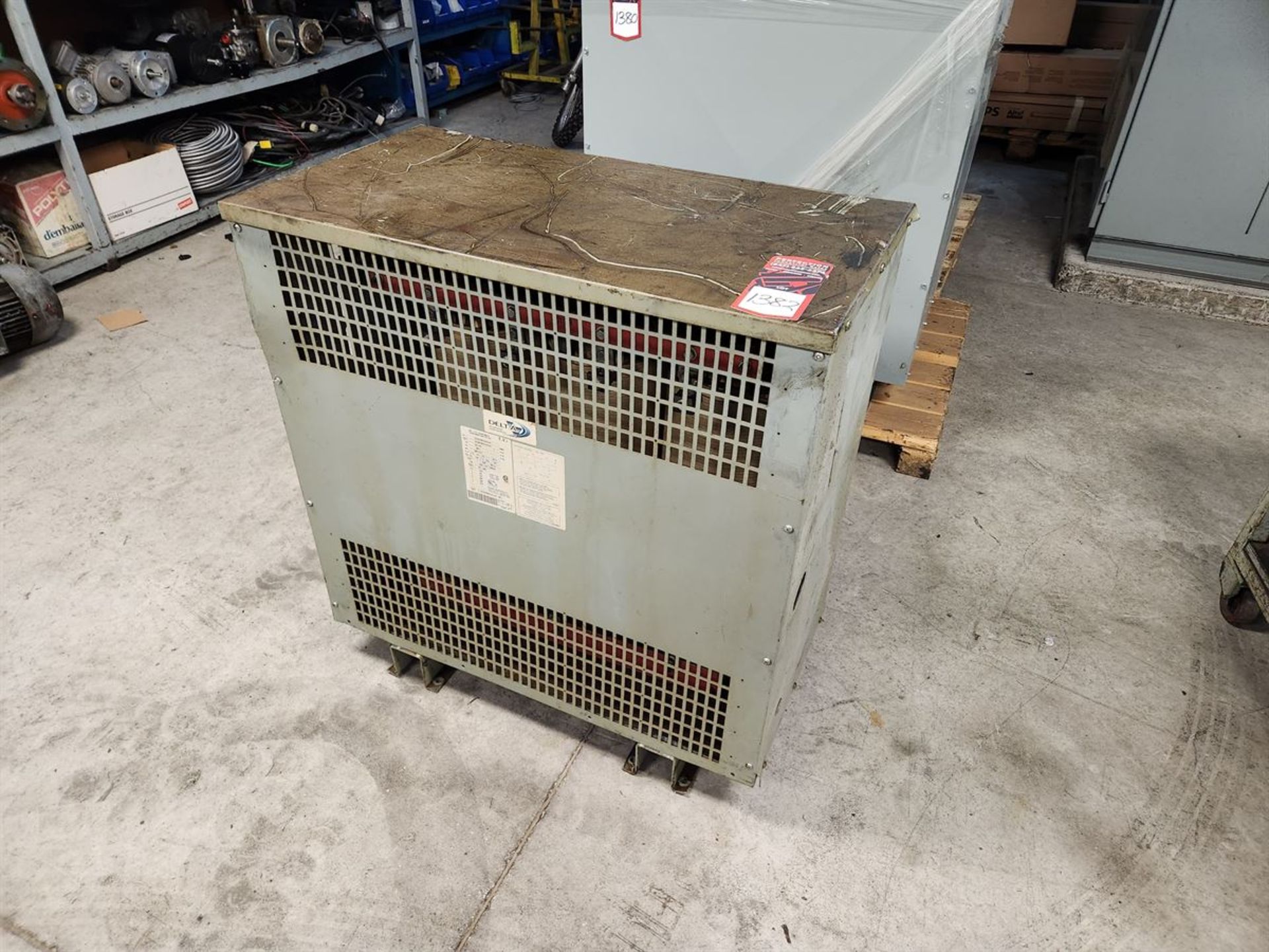 Delta Dry-Type Transformer, 3 Phase, 600V, KVA 150 ANN, CD3C0150VNA6XXBA, s/n DVD-0773-202018