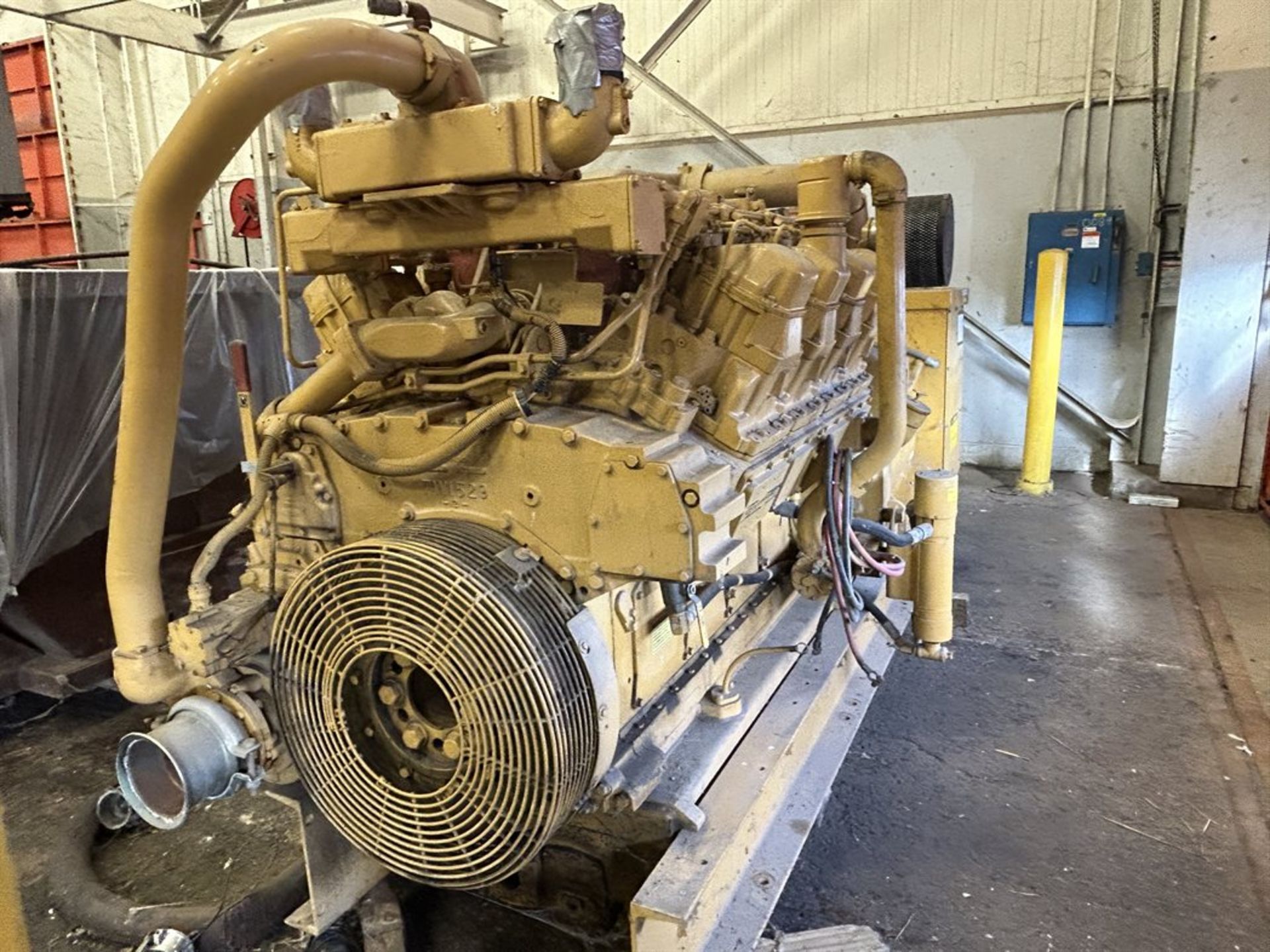 CATERPILLAR 3508 STD Gen Set, 1332 HP, 993 KW, (Located at 2427 E Engine Dr. Chillicothe, IL) - Image 5 of 5