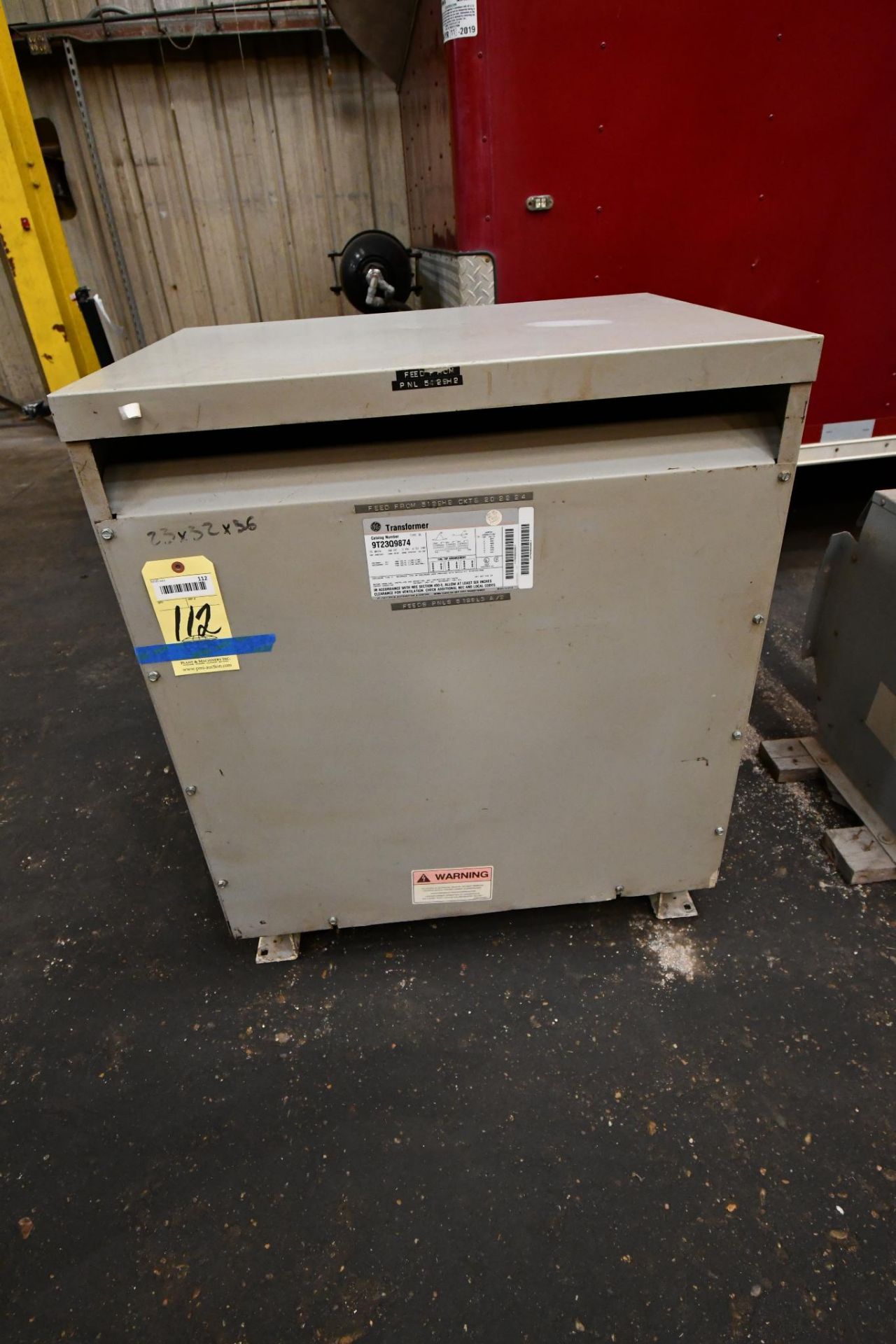 ELECTRICAL TRANSFORMER, GE, 75 KVA