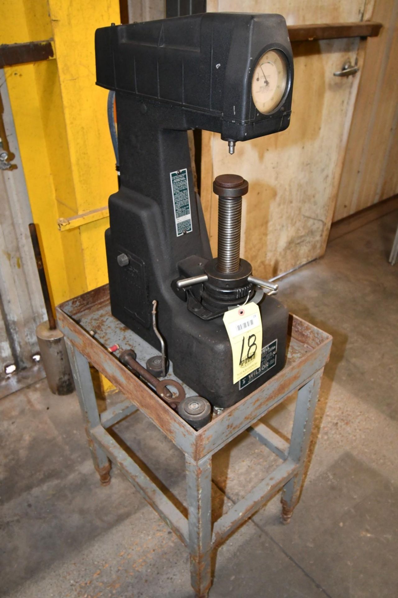 HARDNESS TESTER, ROCKWELL