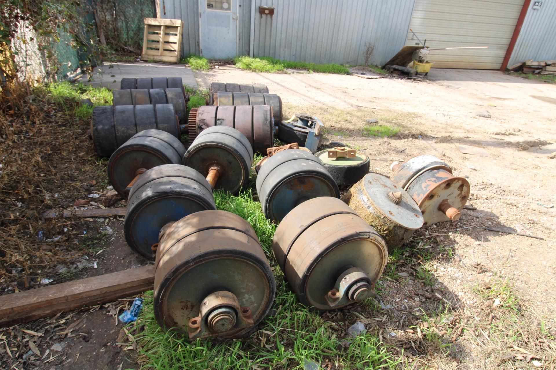 LOT OF DRIVE & IDLER ROLLS, 5 T. to 50 T. cap., misc. - Image 11 of 11