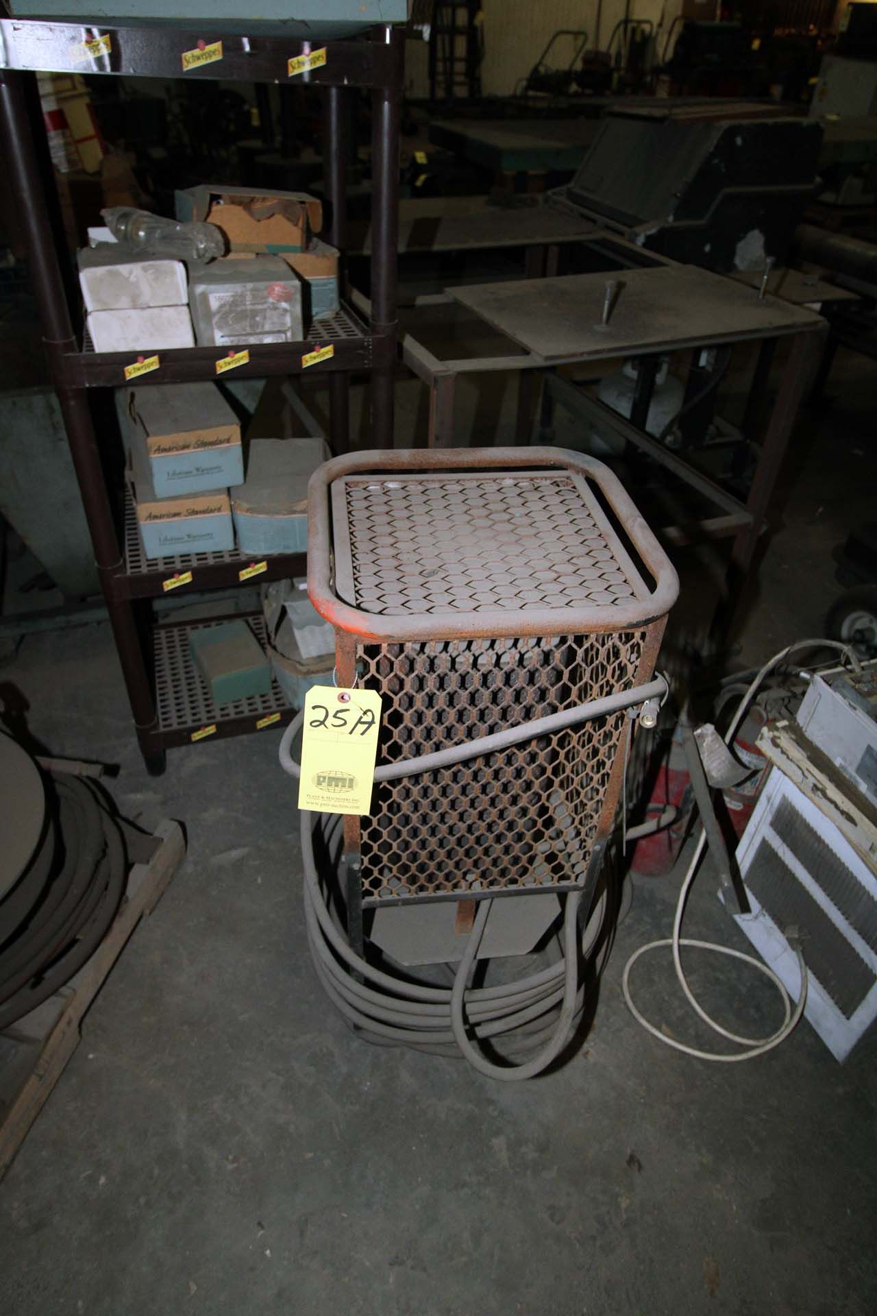 PROPANE HEATER, 16" SQUARE X 36" TALL