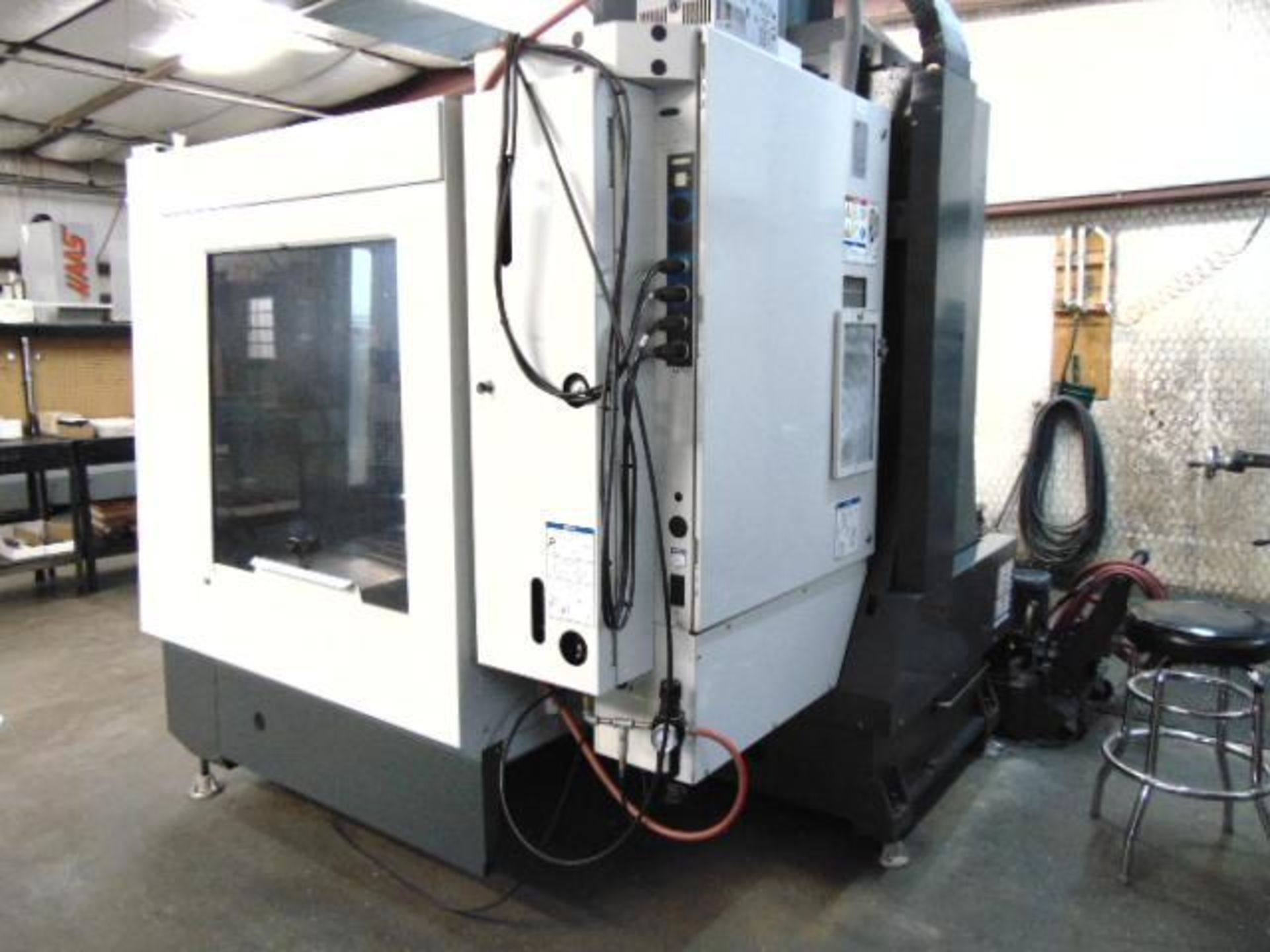 5-AXIS VERTICAL MACHINING CENTERS, HAAS MDL. VF-4, new 2014, 52" x 19.5" tbl. size, 50" X, 20" Y, 25 - Image 11 of 13