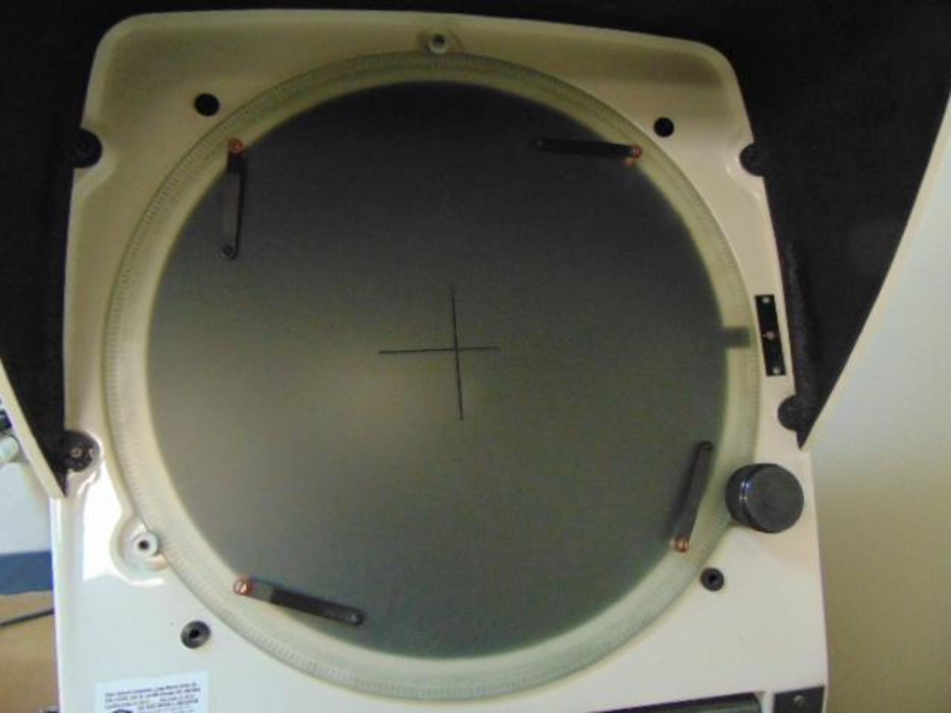 OPTICAL COMPARATOR, GAGE 12', MDL. MASTER SERIES 20, S/N 143598 - Image 3 of 6