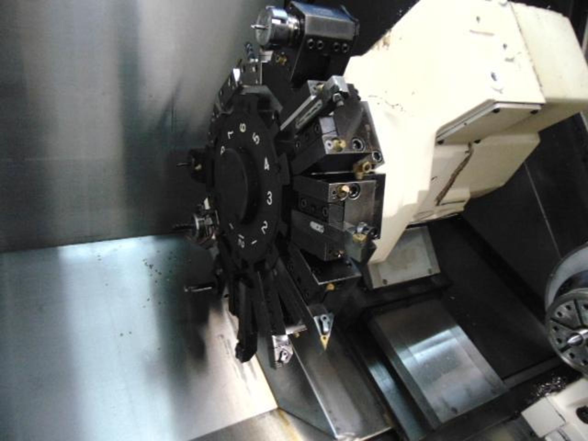 MULTI-AXIS CNC TURNING CENTER, OKUMA MDL. LB3000EXII-MYW 800 SPACE TURN, new 2015, 0SP-P300L CNC con - Image 4 of 24