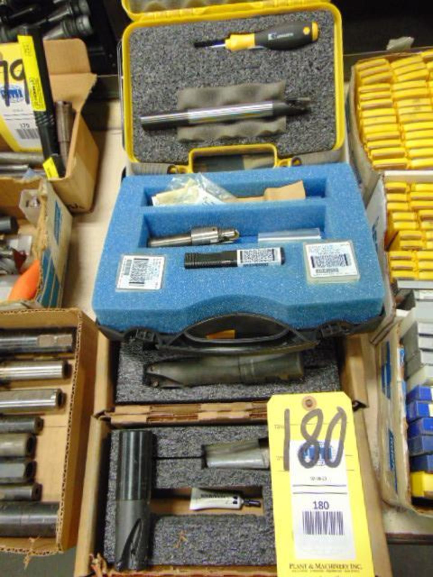 LOT OF INSERT TOOL HOLDERS (4), assorted (in one box)