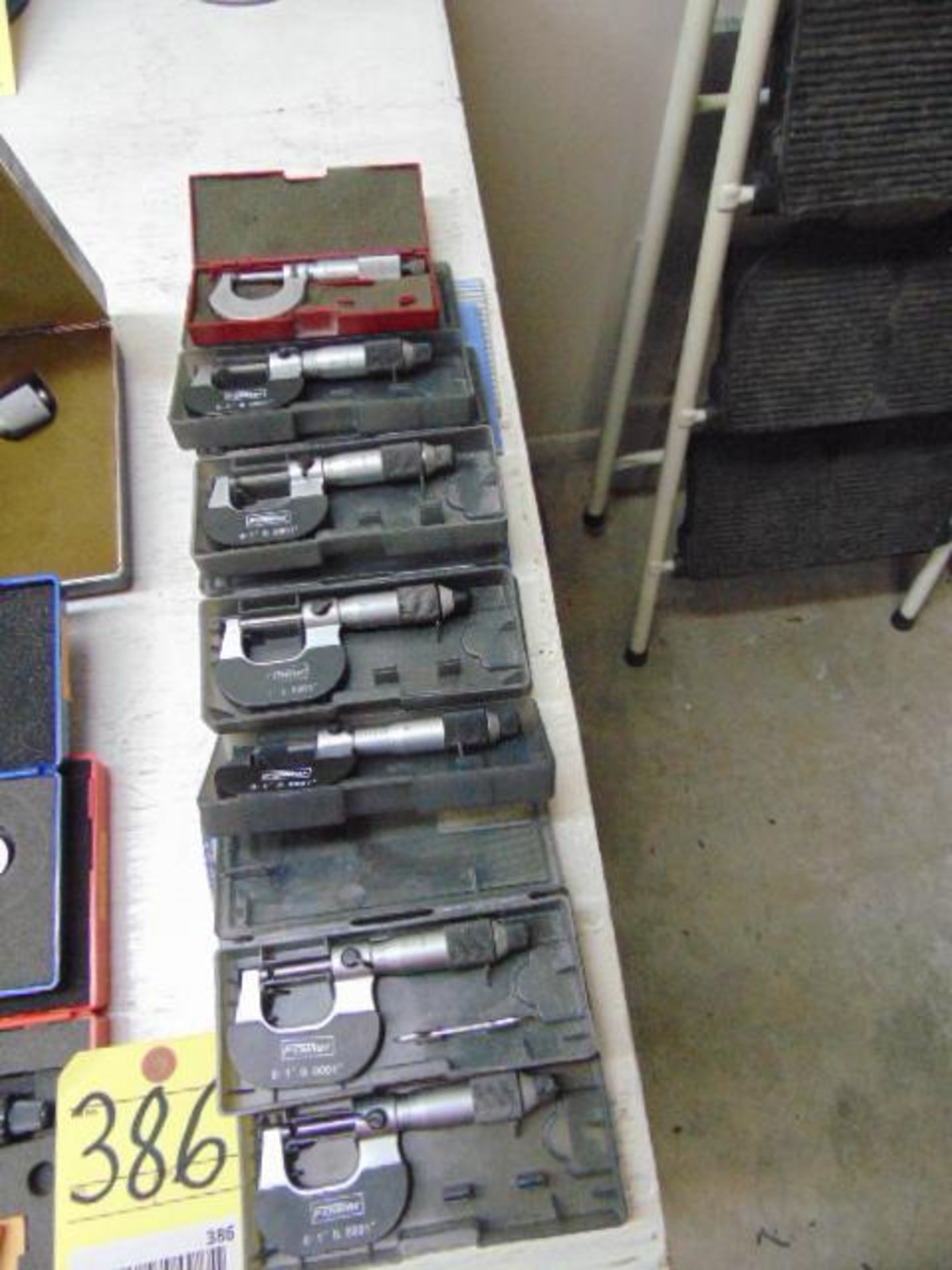 LOT OF OUTSIDE MICROMETERS (7), 0 to 1"