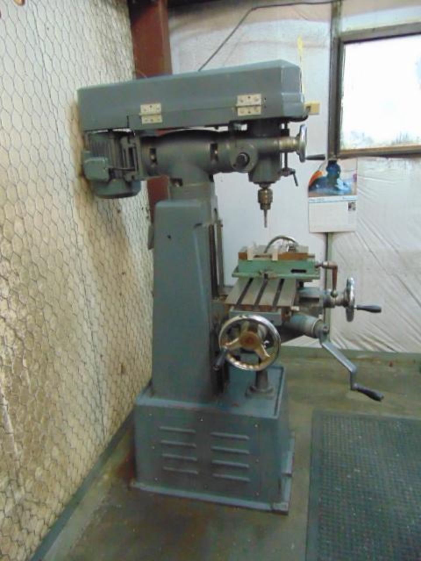 VERTICAL TURRET MILL, ENCO KNEE MILL, MDL. 03193208, new 2001, 8" x 30" tbl., S/N 0-8242 - Image 8 of 8