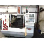 4-AXIS VERTICAL MACHINING CENTER, HAAS MDL. VF1, new 1997, 26" x 14" tbl. size, 20" X, 16" Y, 20" Z-