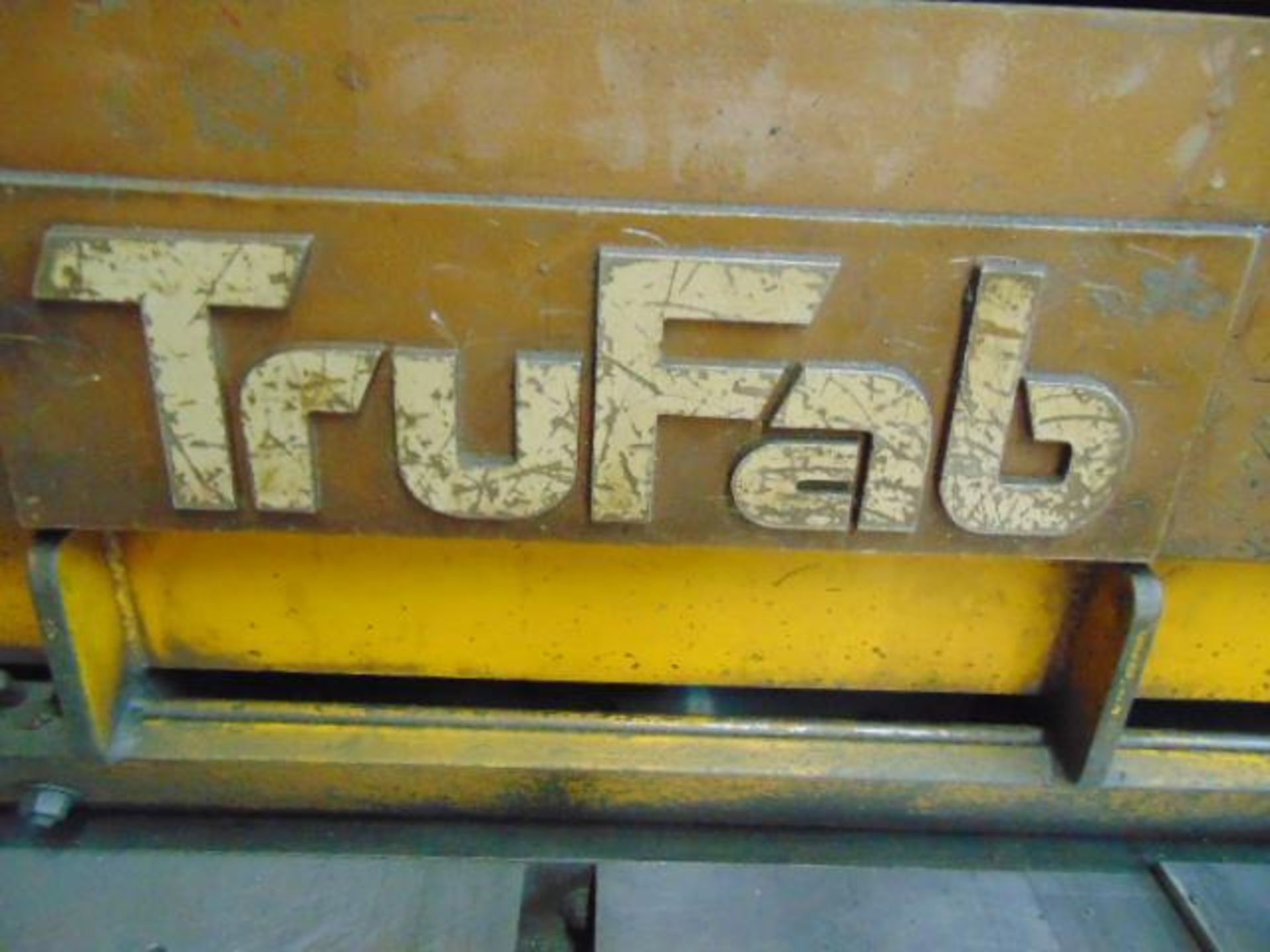 HYDRAULIC SHEAR, TRUFAB, MDL. S1048, 48" x 10 gauge cap., S/N HSS1-105 - Image 5 of 8